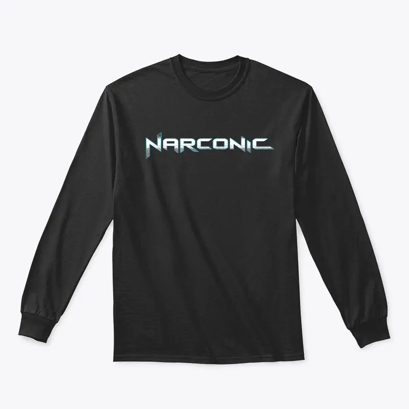 Narconic Long Sleeve T-Shirt silver logo