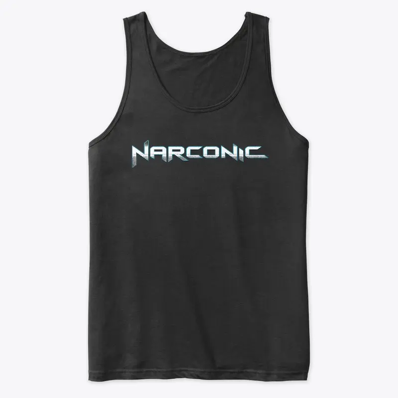 Narconic Silver Logo Tank Top