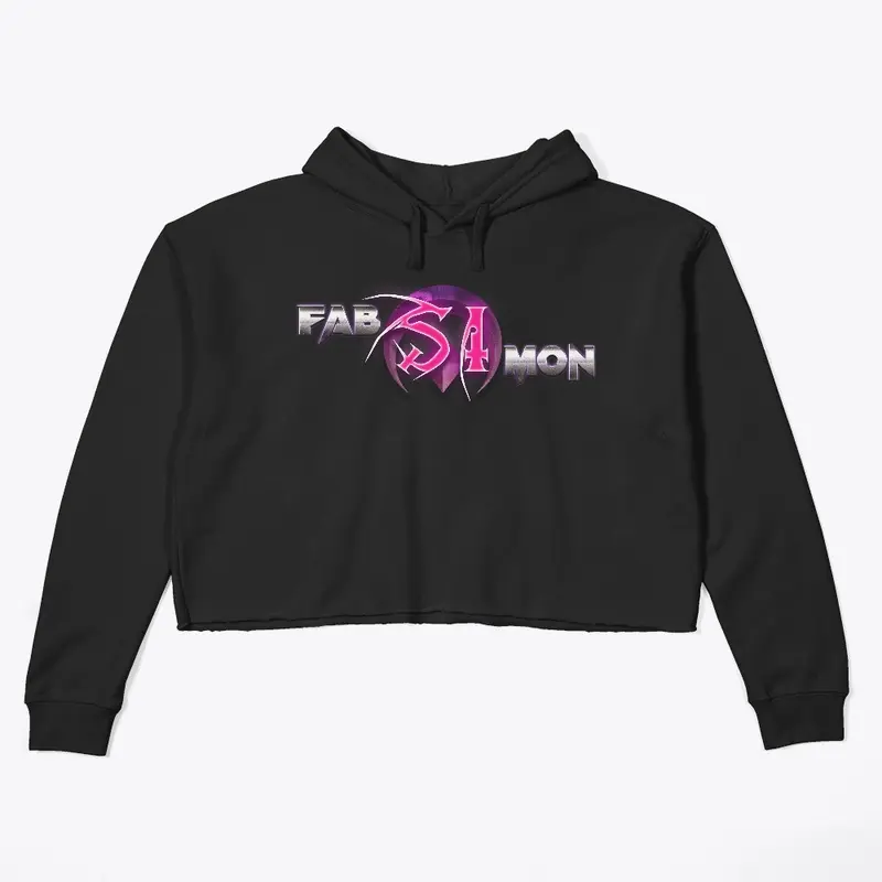 Simon Carter and Fabsi Crop Hoodie